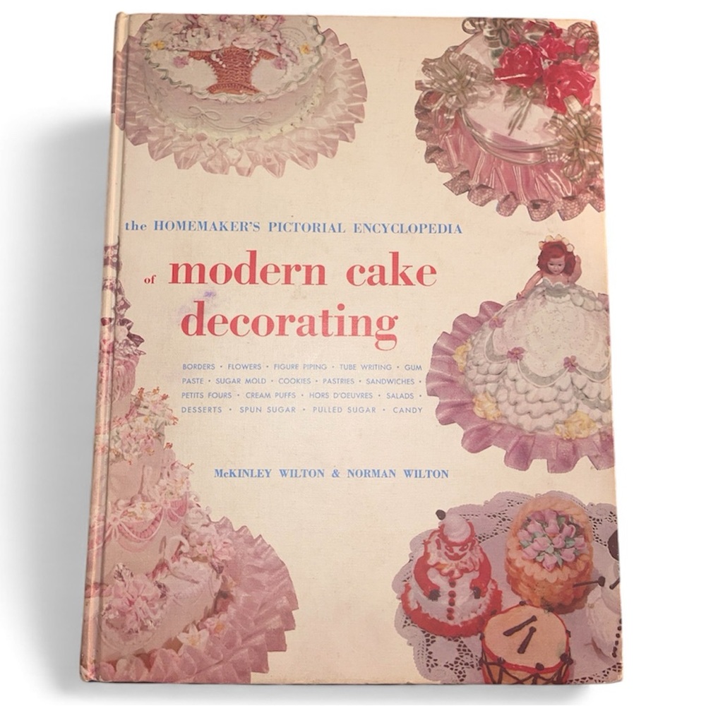 Vintage Wilton “Modern” Cake Decorating Book 1950s 1960s